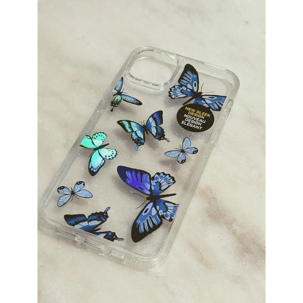 T3. OtterBox Symmetry Case For Apple iPhone 14 Plus In Y2K‎ Butterfly/Stardust